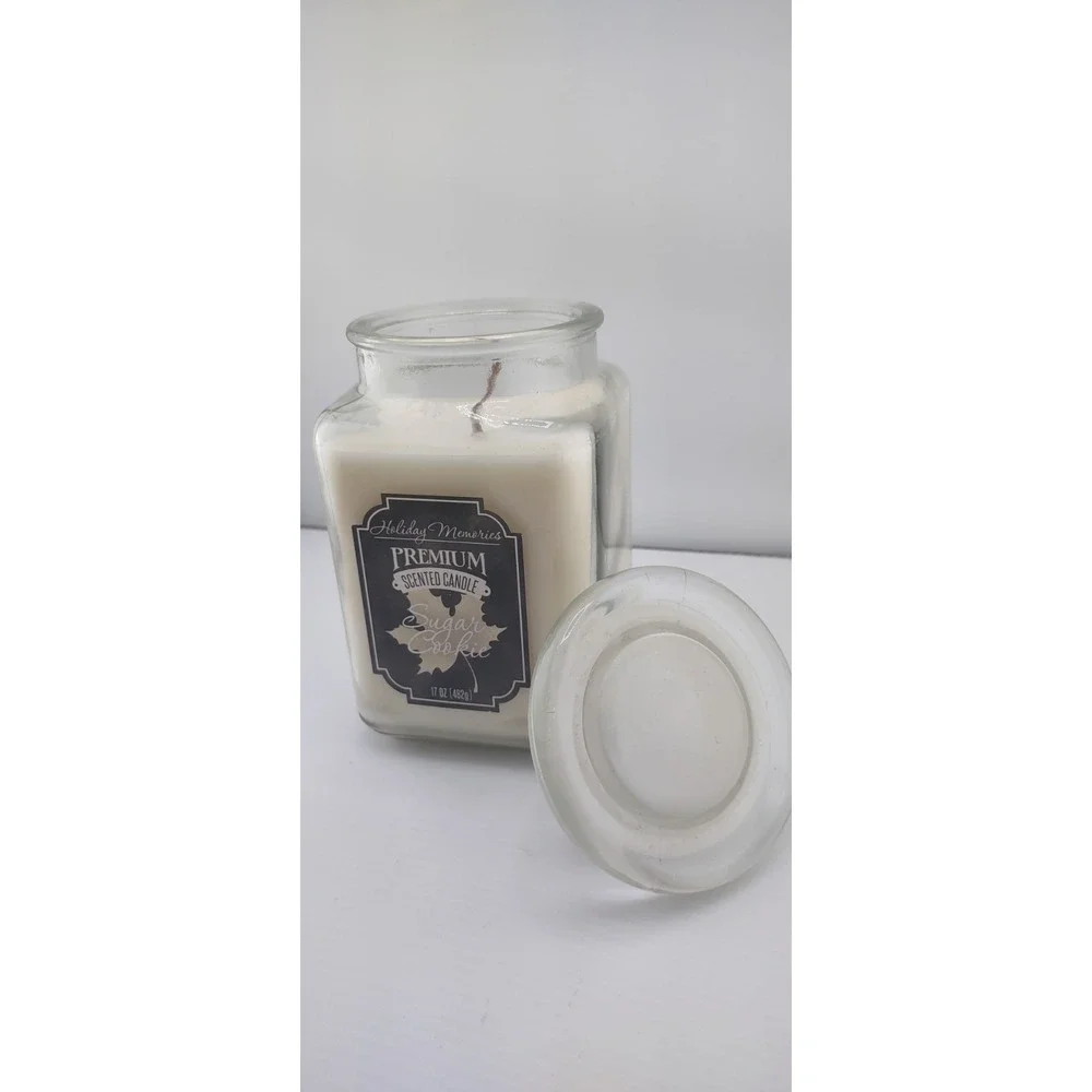 Sugar Cookie Candle Smells Amazing! Premium Large Jar 17 oz.